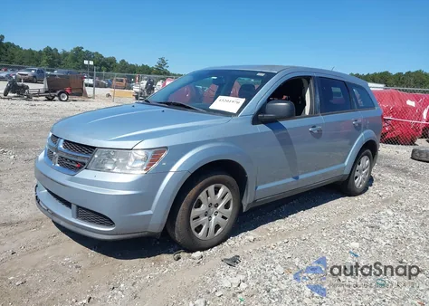 2013 Dodge Journey American Value Pkg from USA, damaged, VIN 3C4PDCAB3DT728134